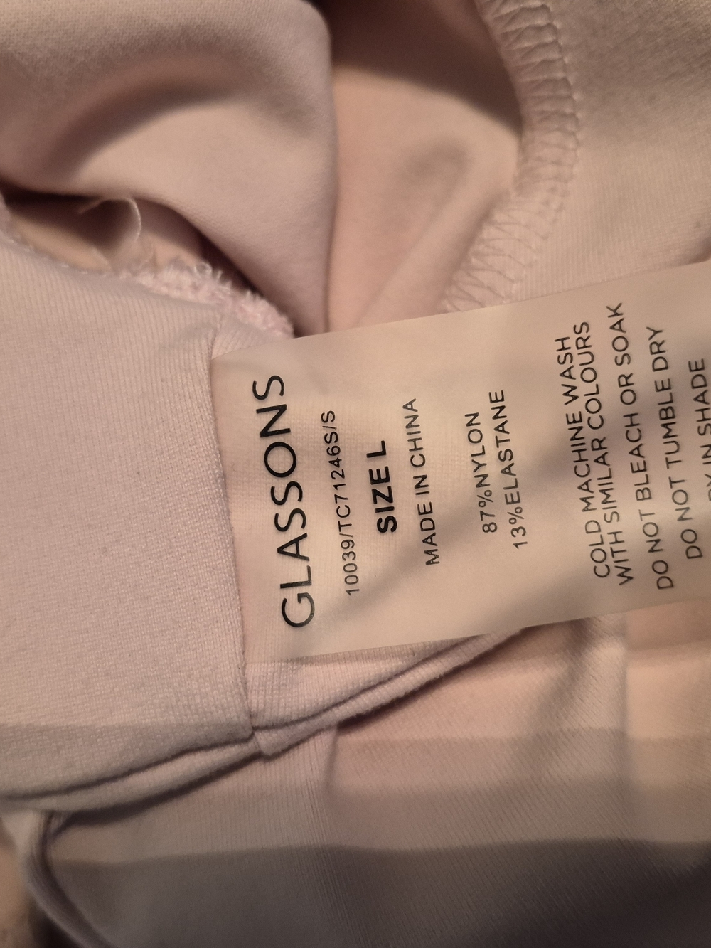 Glassons Pink Long-Sleeve Shrug Top Large - Picture 7 of 7